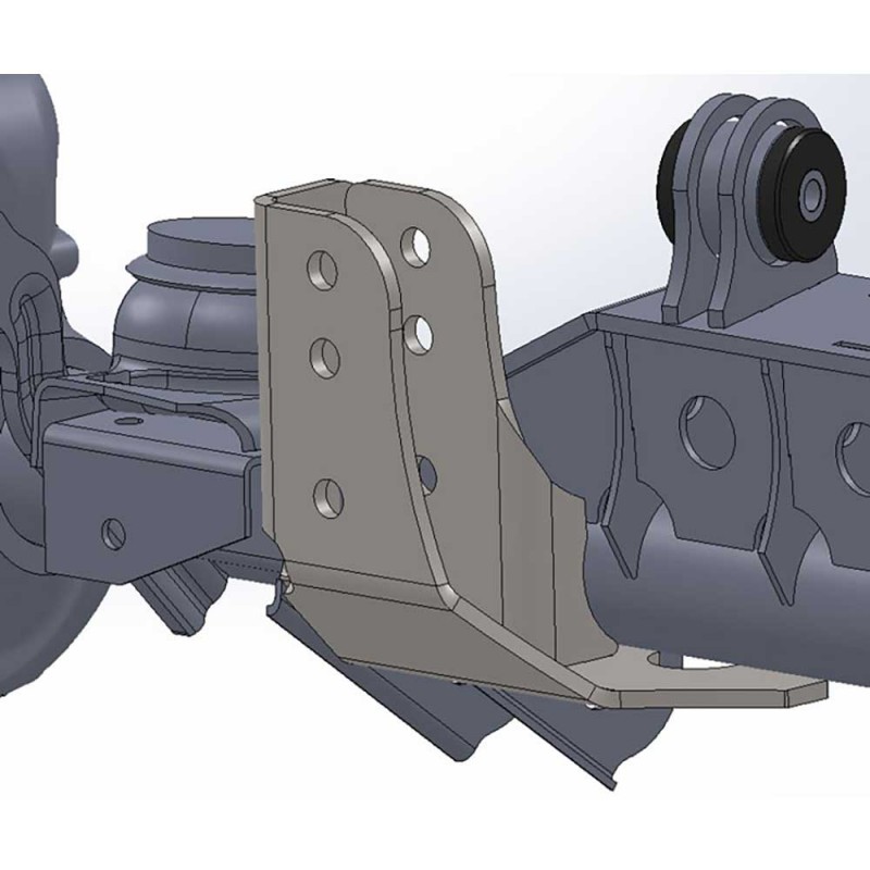 Artec Industries Raised Trackbar Bracket for TJ Front Axle