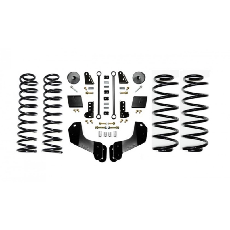 EVO Enforcer Overland 2.5" Suspension Lift Kit, Stage 1 with Shock Extensions, Up to 37" Tires, No Shocks