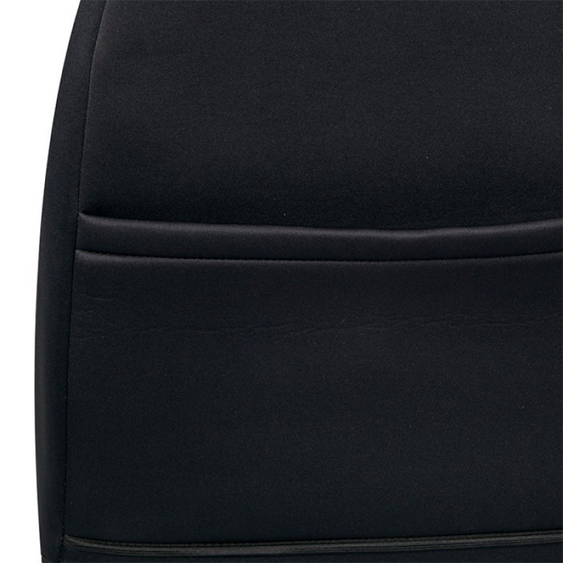 Coverking 60/40 Rear Bench Seat Cover, Neoprene - Gray/Black Sides