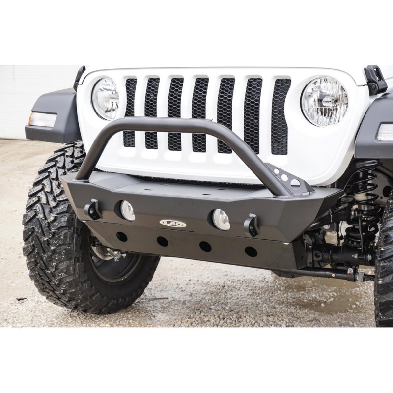 Lod Jl Destroyer Shorty Front Bumper With Bull Bar Black Powdercoat Best Prices Reviews At Morris 4x4