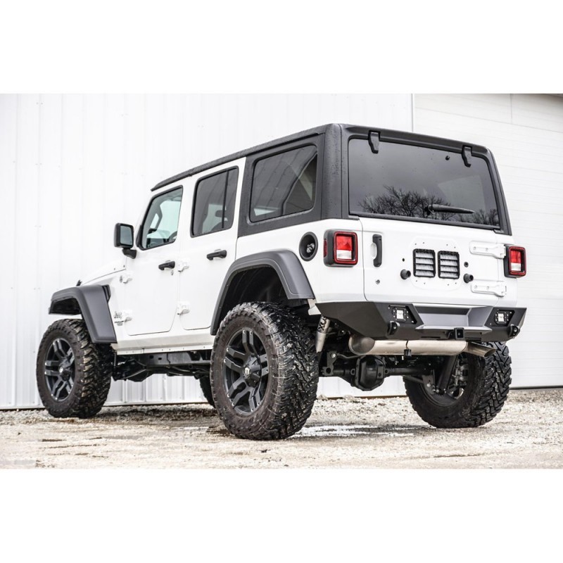Lod Jl Destroyer Shorty Rear Bumper Black Powdercoat Best Prices Reviews At Morris 4x4