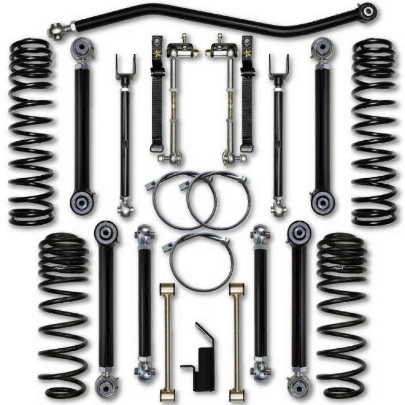 Rock Krawler 2.0" X Factor Short Arm System Lift Kit - No Shocks - TJL Unlimited