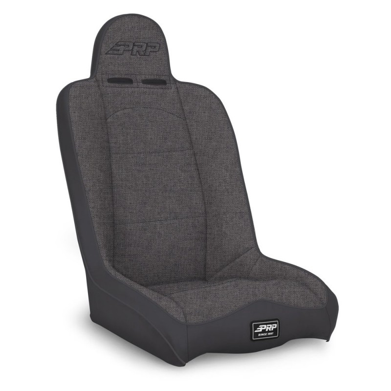PRP Daily Driver High Back Suspension Seat, Gray - Single