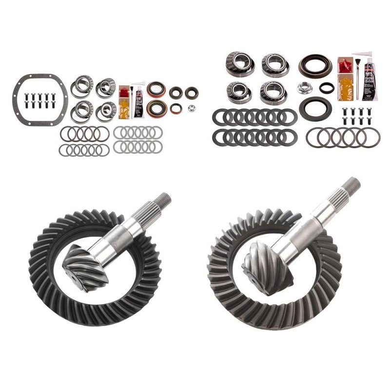 Motive Gear Complete Ring and Pinion Kit for Jeep YJ, 4.56 Ratio - Front and Rear