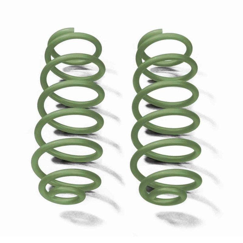 Steinjager Rear Coil Springs for 2.5" Lift, Locas Green - Pair