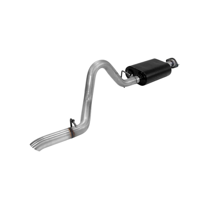 Flowmaster Force II Cat-Back Exhaust System, Single Rear Exit, Stainless  Steel, 00-06 Wrangler TJ  | Best Prices & Reviews at Morris 4x4