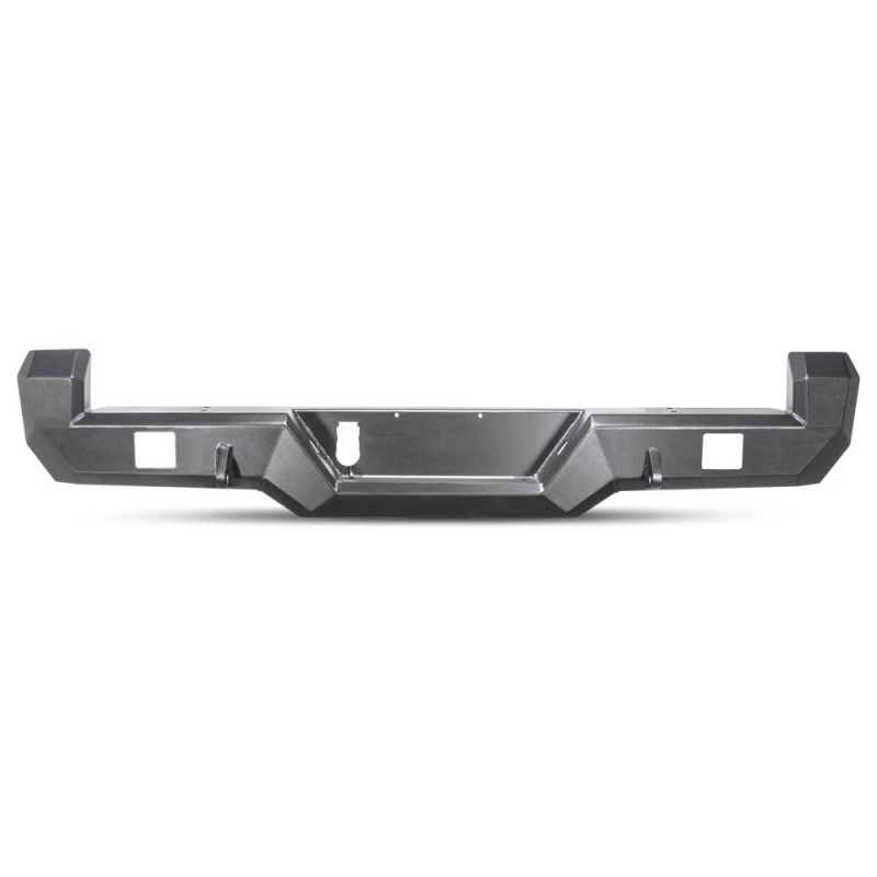 Body Armor Pro Series Rear Bumper with Winch Plate, Textured Black, 16-18 Tacoma