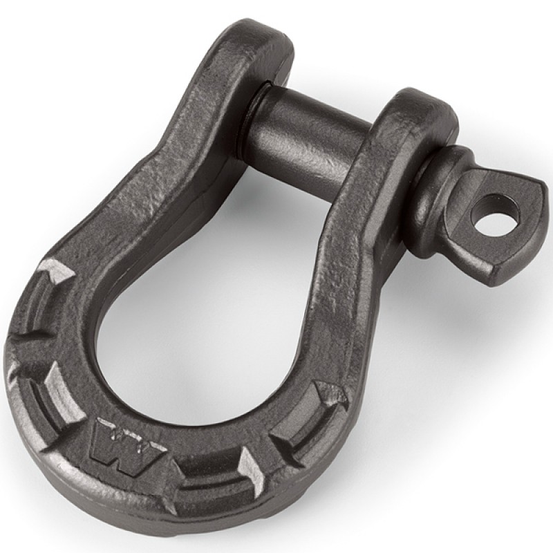 Warn Epic 3/4" Clevis Shackle with 7/8" Pin Diameter, Forged Steel, 18K Lbs. E-Coat Finish