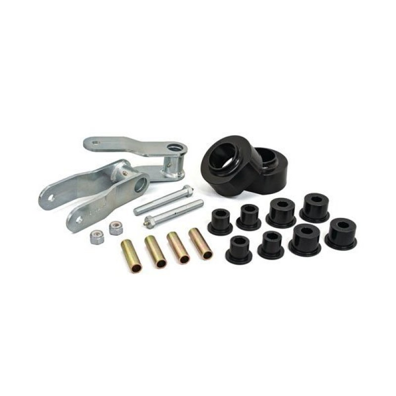 Daystar 1.75" Coil Spring Spacer Lift Kit with Front Spacers & Rear Greasable Shackles