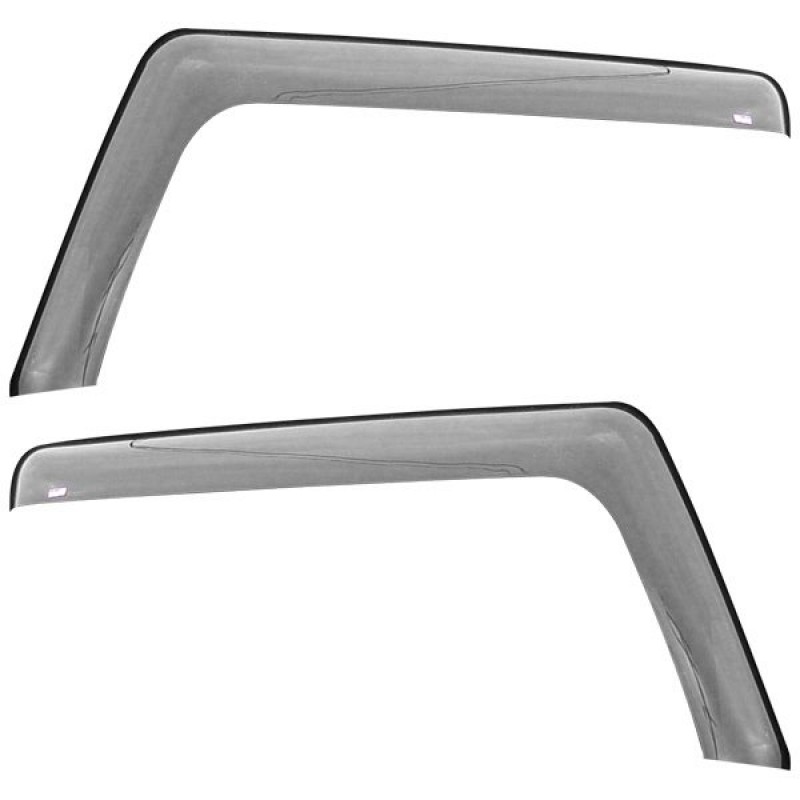 Wade Automotive, In-Channel Wind Deflector 2 Pieces, High Gloss Smoke