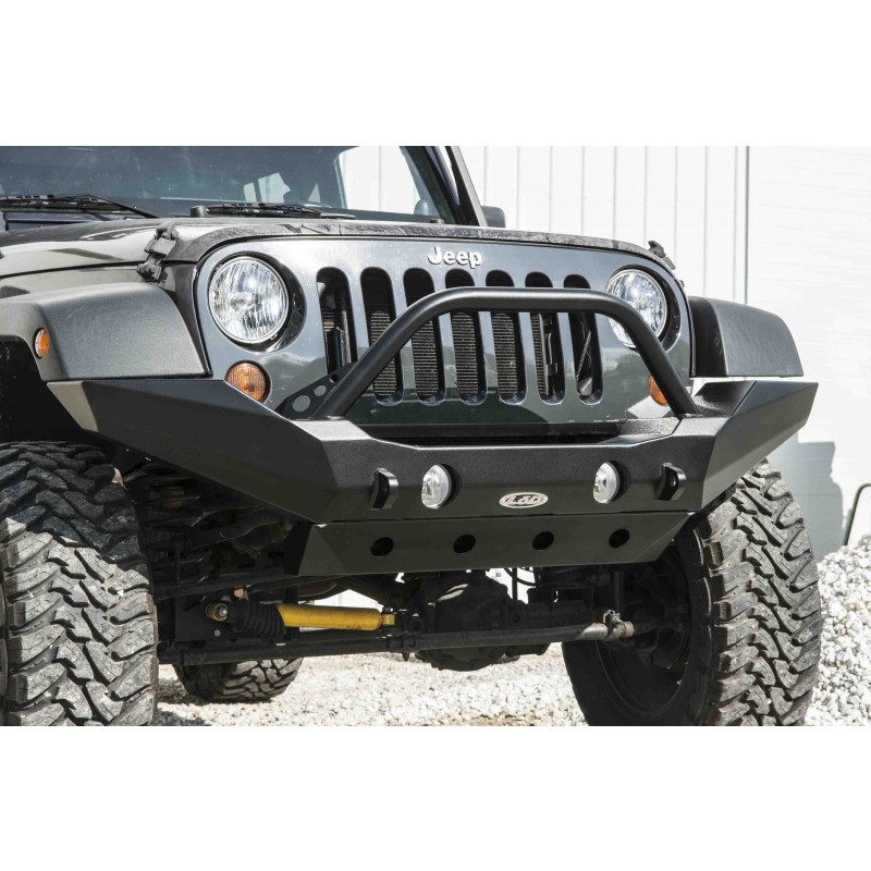 Lod Destroyer Full Width Front Bumper Textured Black Best Prices Reviews At Morris 4x4