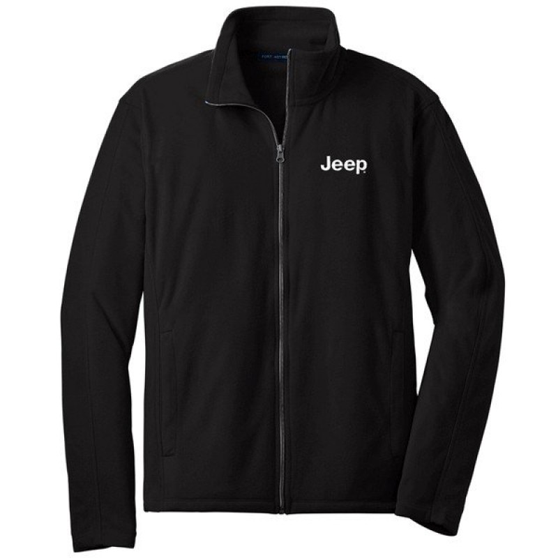 Jeep Ladies Embroidered Full Zip Fleece Jacket XS-4XL Womens 12 Colors New