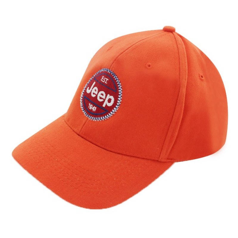Classic Jeep Chino Cap, Orange | Best