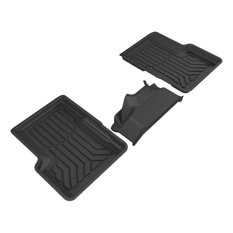 Aries Automotive StyleGuard XD Rear Floor Liners, Black - 3 Piece