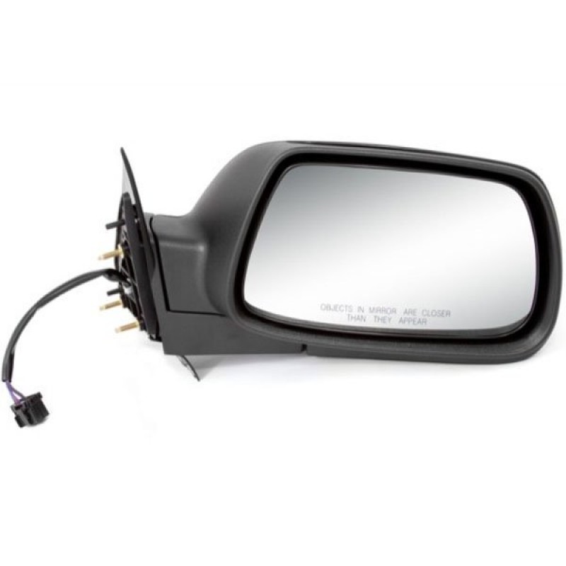 Right Side Power Non-Heated Mirror, Black - Sold Individually