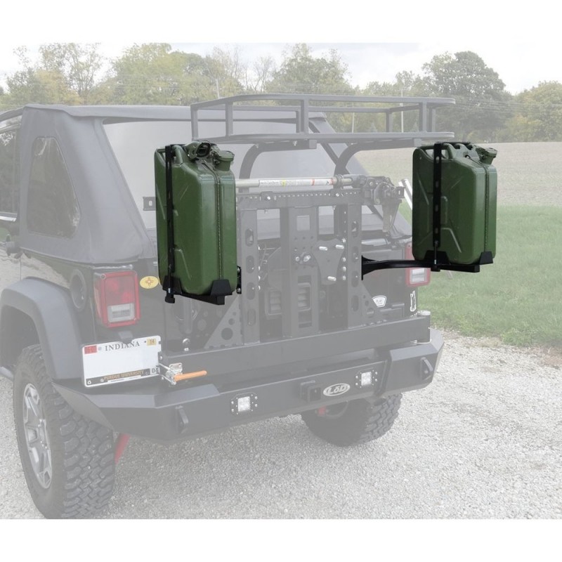 LoD Generation 3 Blitz Style Jerry Can Mounts, Textured Black - Pair | Best  Prices & Reviews at Morris 4x4