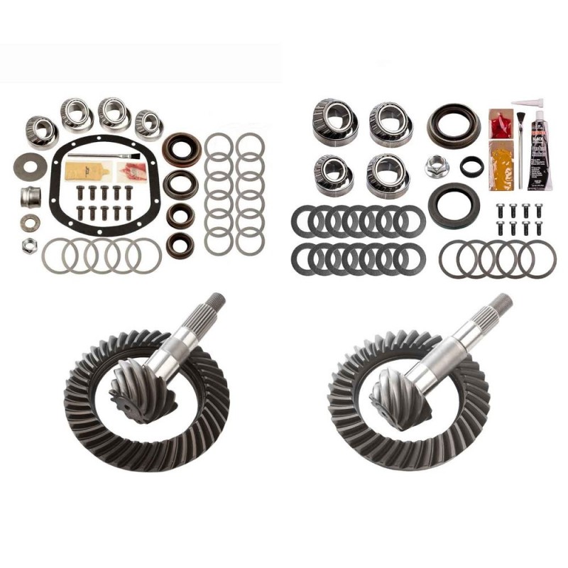 Motive Gear Complete Ring and Pinion Kit for Jeep TJ, 4.56 Ratio - Front and Rear