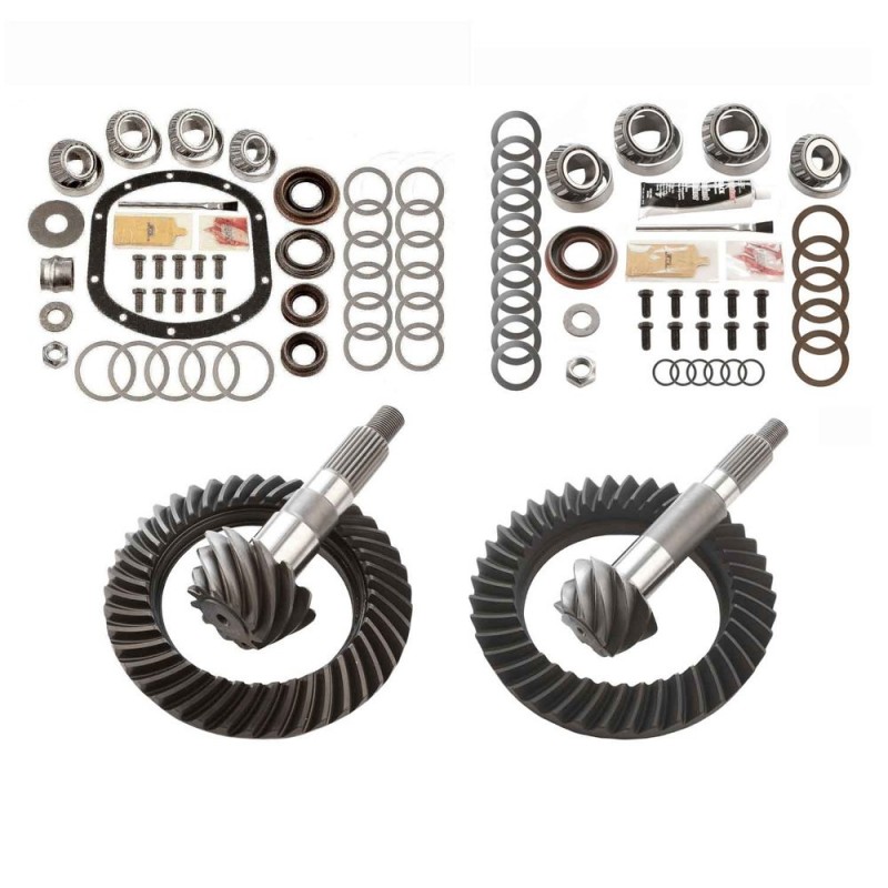 Motive Gear Complete Ring and Pinion Kit for Jeep TJ, 4.56 Ratio - Front and Rear