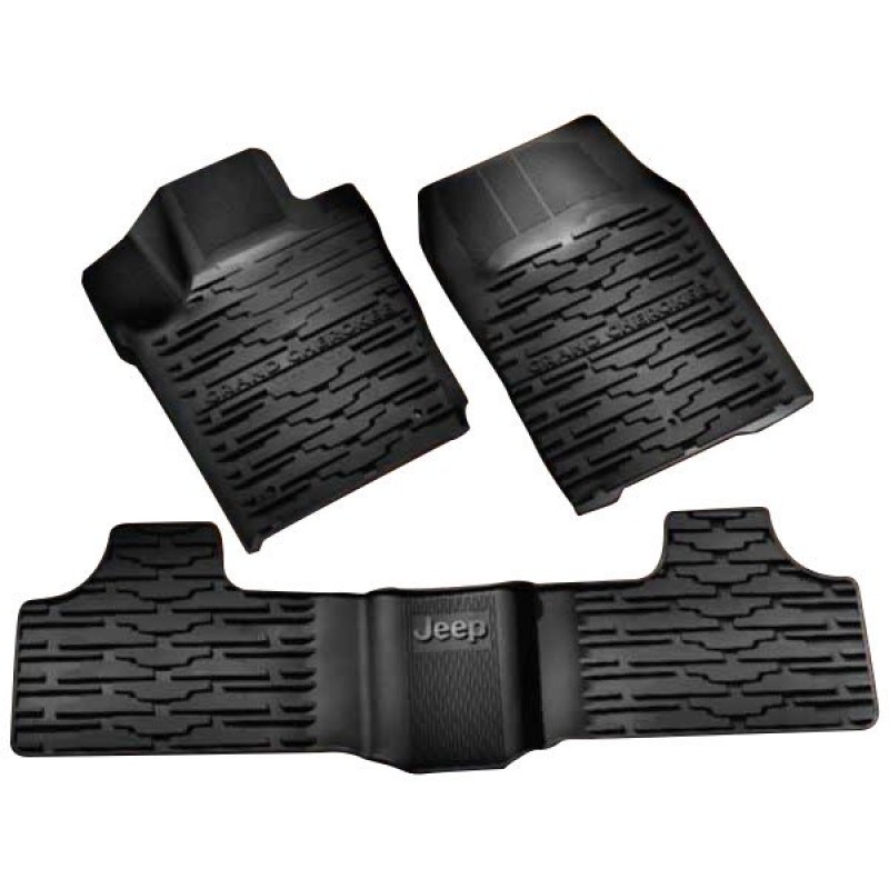 Mopar Slush Floor Mat Kit Black 3 Piece Morris 4x4