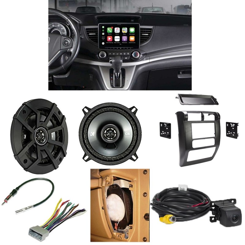 TJ Halo9 Audio Package with Front & Rear Kicker CS Series Speakers