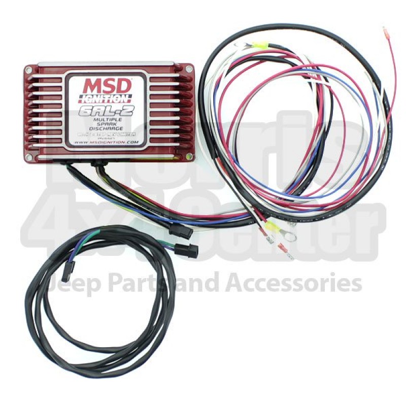 Msd 6al 2 Ignition Control W 2 Step Rev Limiter Best Prices Reviews At Morris 4x4