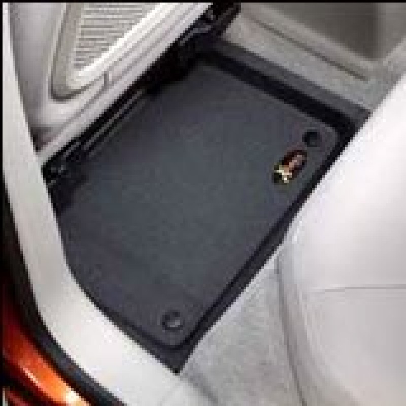 Nefty Catch-All Xtreme Rear Seat Floor Mat - Gray