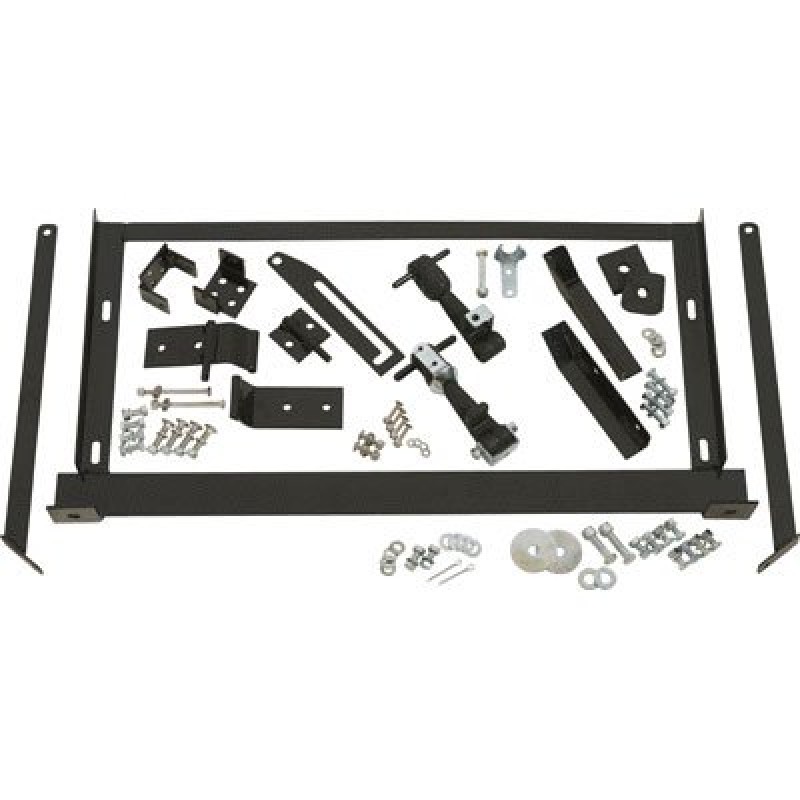 Kentrol One Piece Front End Tilt Mounting Kit Black Powder Coated Stainless Steel