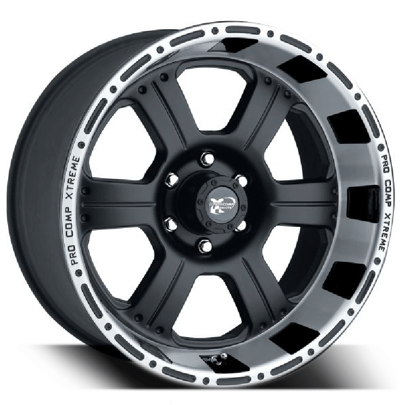 Pro Comp Series 7289 Wheel, 17 x 8, Chrome Finish 6-Spoke With Machined Accents