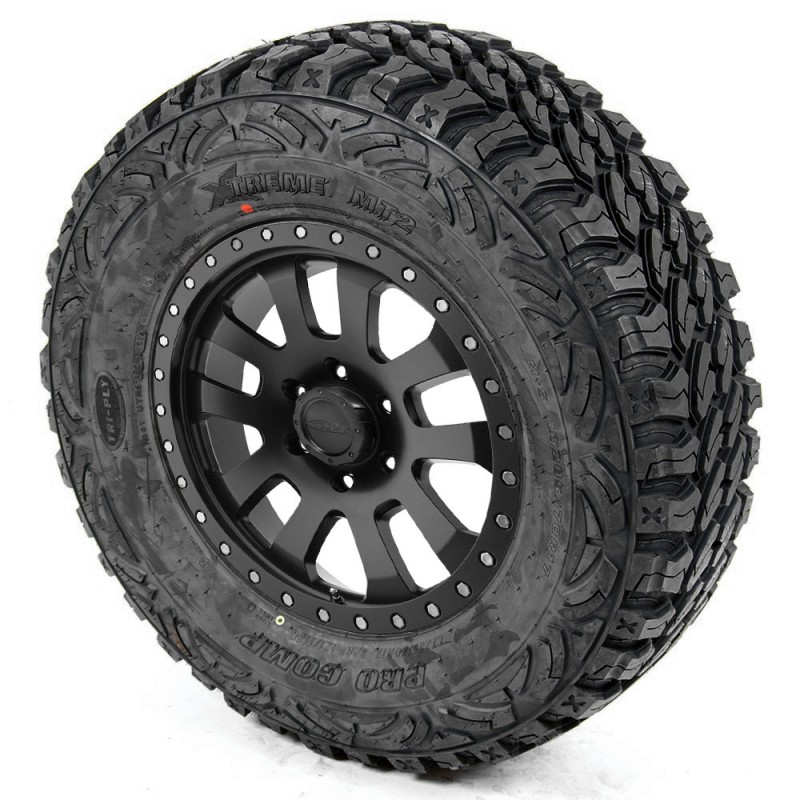 Pro Comp Xtreme MT2 35" Tire on Helldorado 7036 Series Alloy Wheel