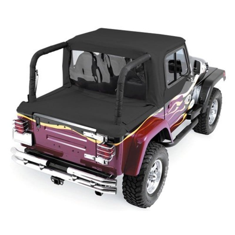 Rampage Jeep Cab Top Denim Black, Includes Cab Cover & Tonneau Cover