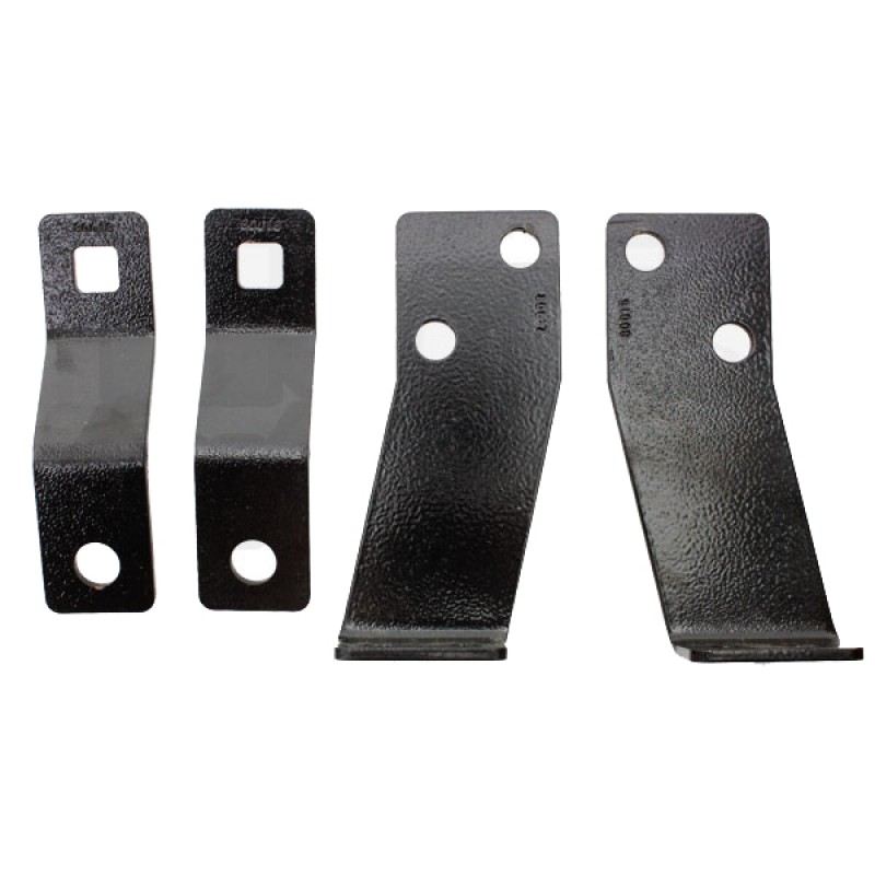 Rough Country Rear Bumper Relocation Brackets for 2007-2018 Jeep Wrangler JK