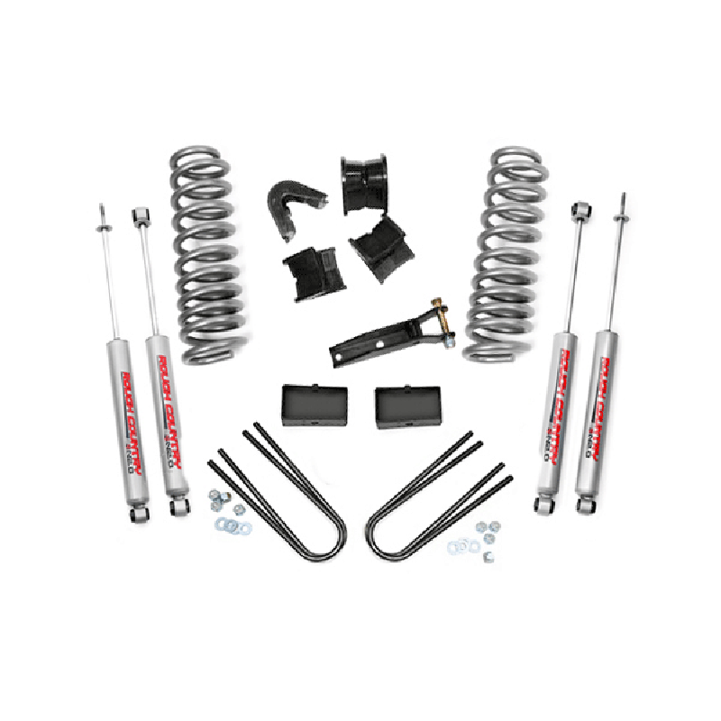 Rough Country 4" Suspension Lift Kit with Premium N2.0 Series Shocks