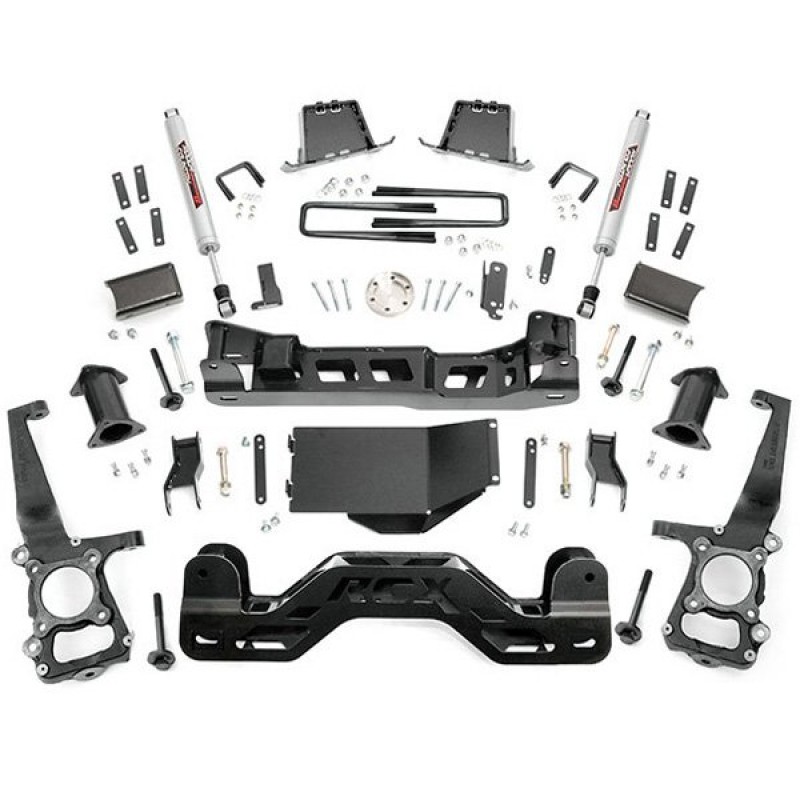 Rough Country 4" Suspension Lift Kit with Rear Performance 2.2 Series Shocks