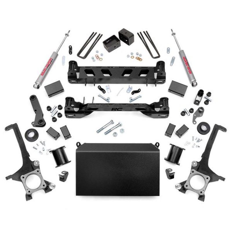 Rough Country 6" Suspension Lift Kit with Premium N2.0 Series Shocks and Struts