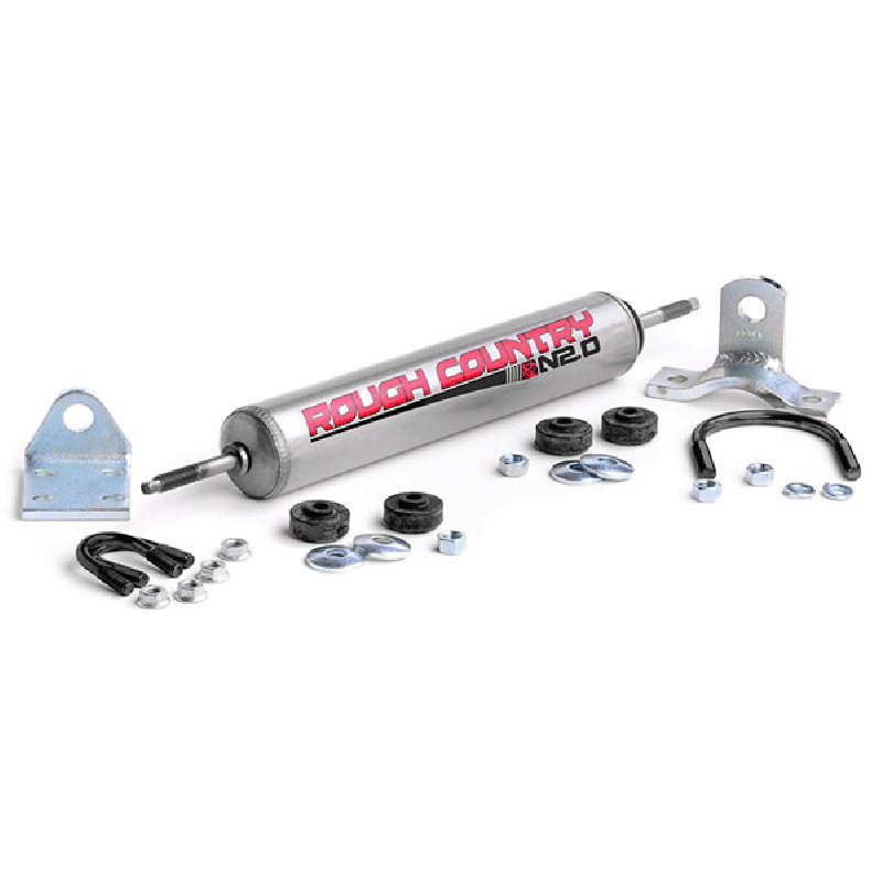 Rough Country Big Bore Premium N2.0 Steering Stabilizer