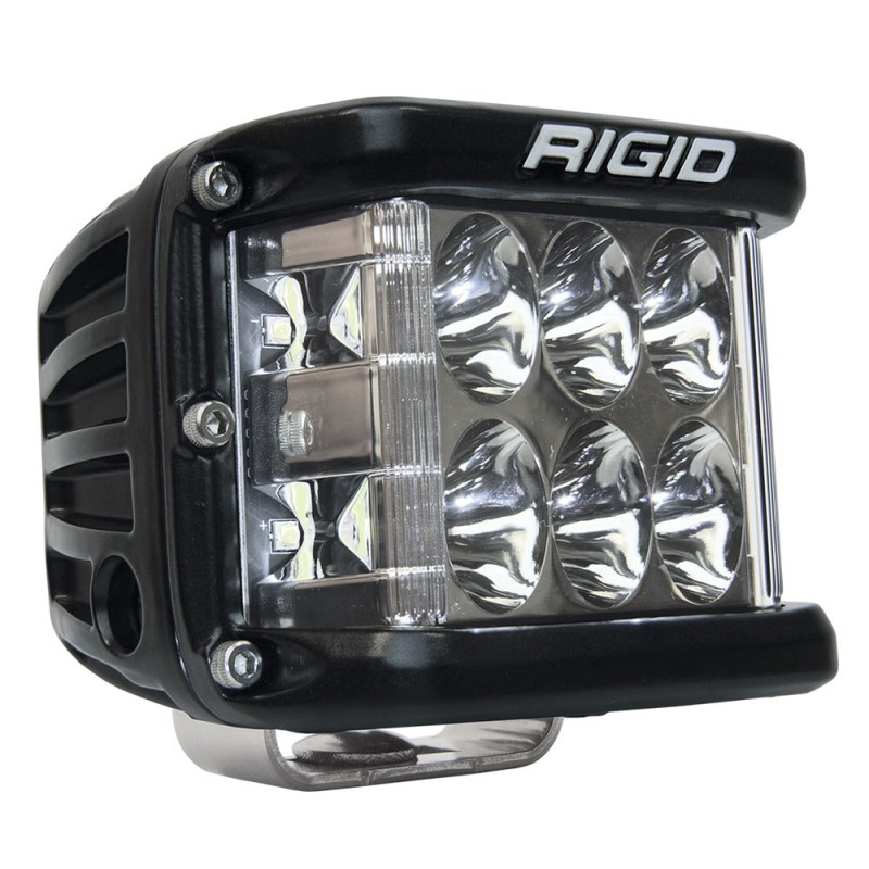 Rigid Industries D-SS Side Shooter LED Driving Light, Surface Mount, Black - Sold Individually