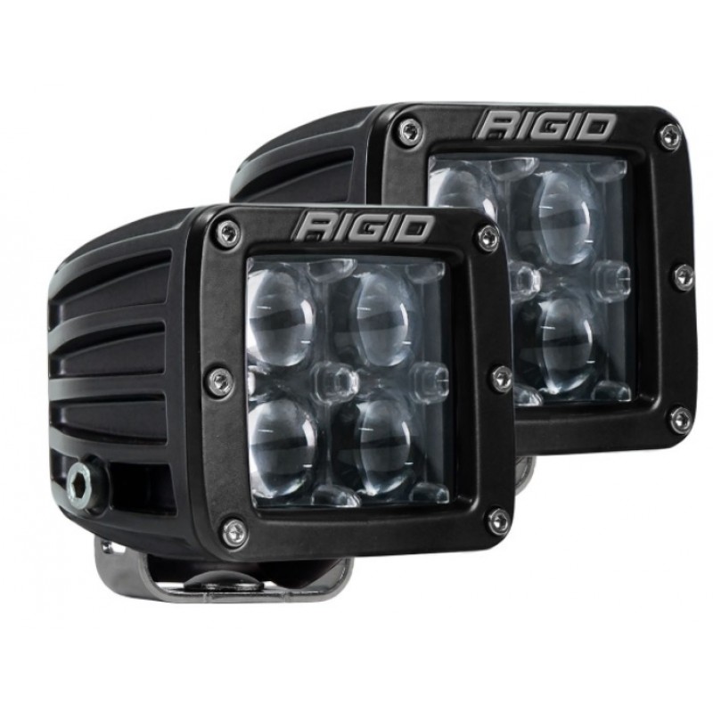 Rigid Industries D-Series Pro Specter Optic LED Lights with Hyperspot Pattern - Pair