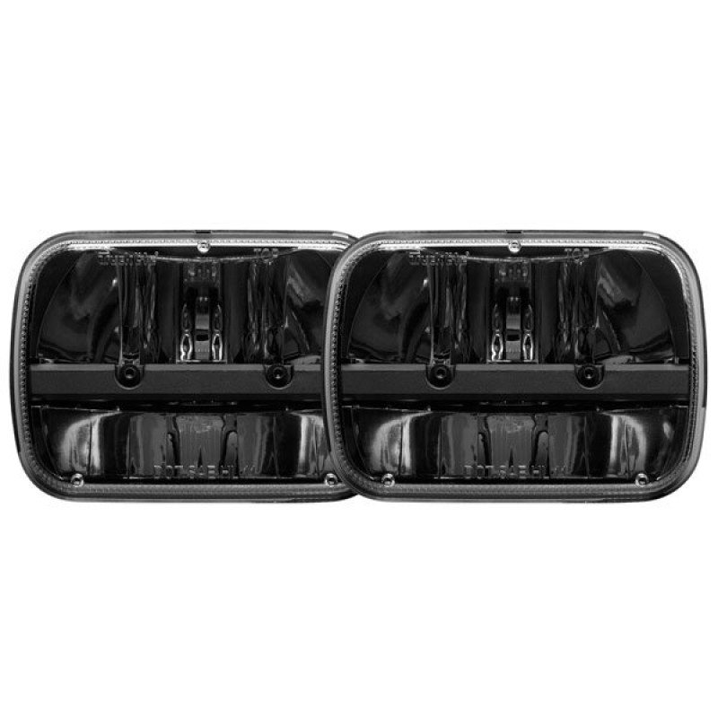 Rigid Industries Truck Lite 5 X7 Rectangle Led Headlights Black Pair