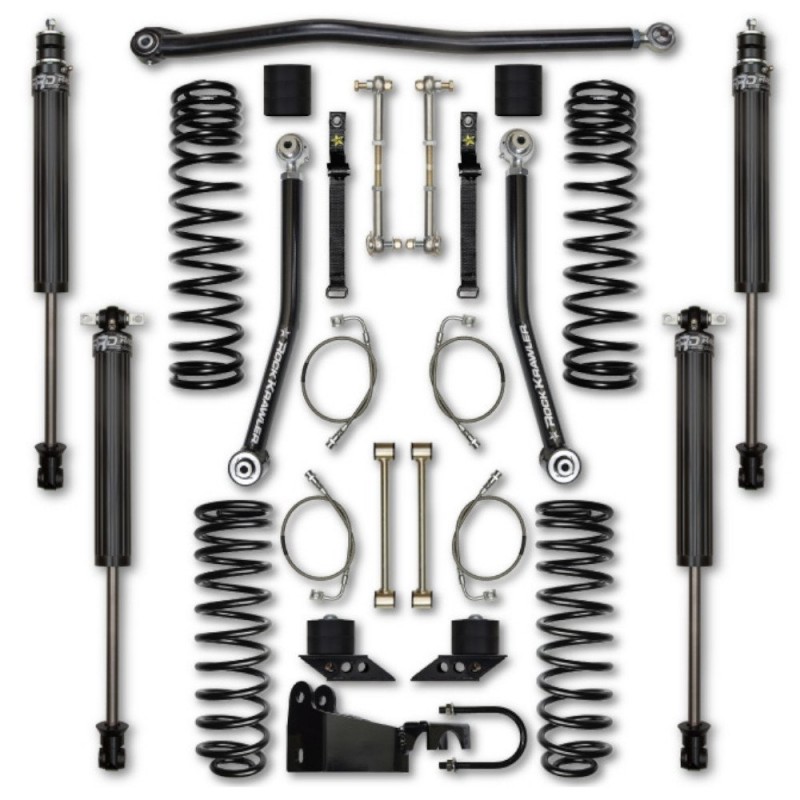 Rock Krawler 2 5 Stage 1 Flex System Lift Kit Jk 4 Door Best Prices Reviews At Morris 4x4
