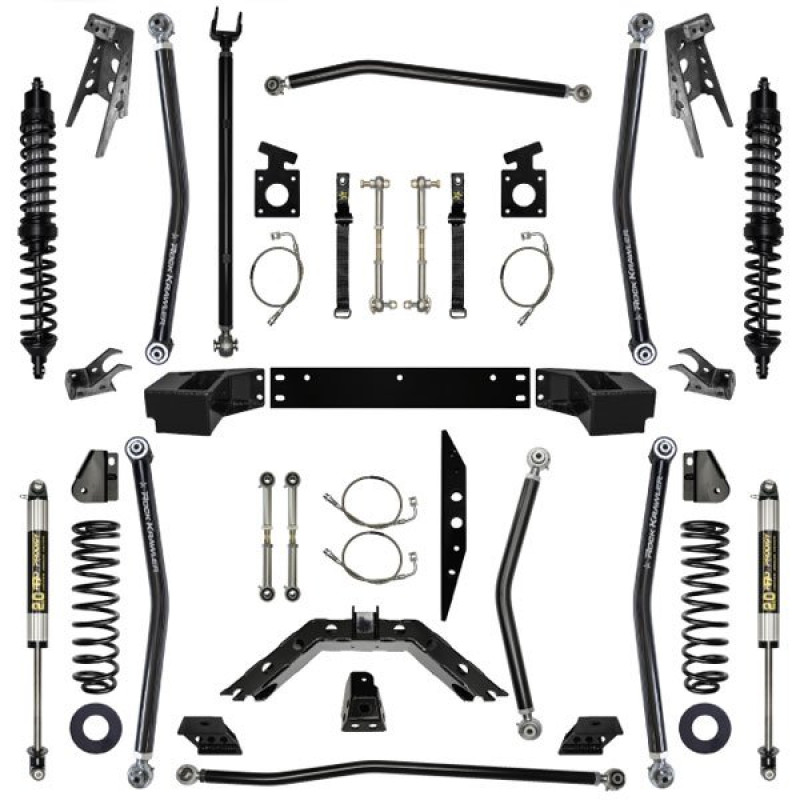 Rock Krawler 3.5" Stage 1 X-Factor Coil-Over Long Arm System Lift Kit