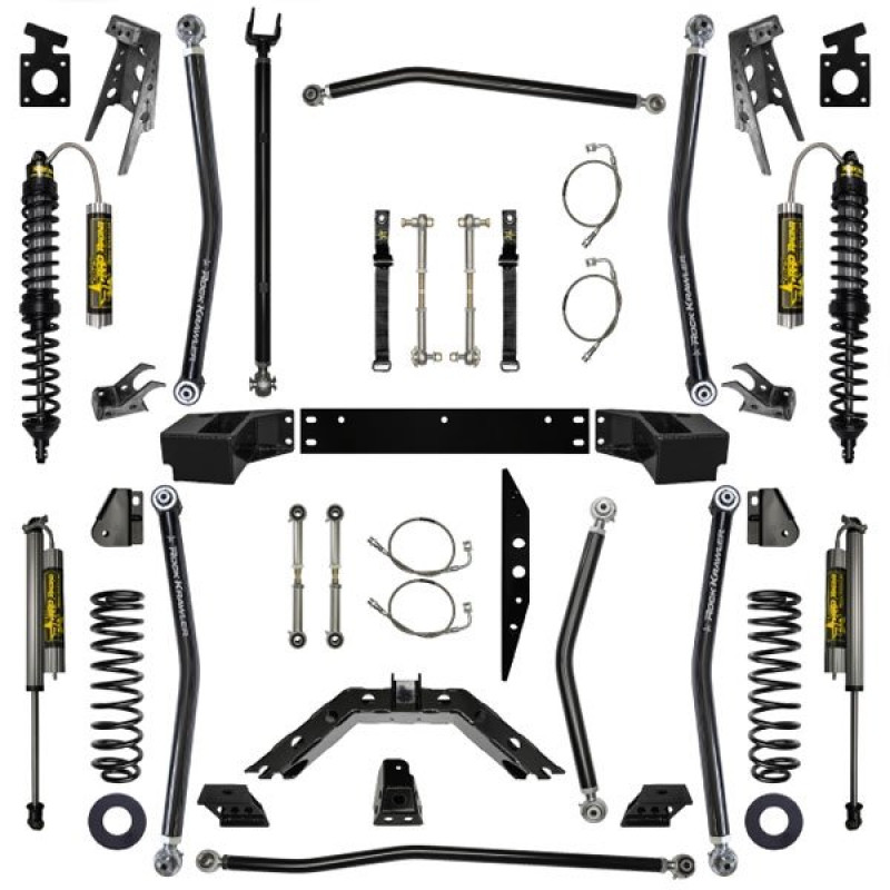 Rock Krawler 3.5" Stage 2 X-Factor Coil-Over Long Arm System Lift Kit