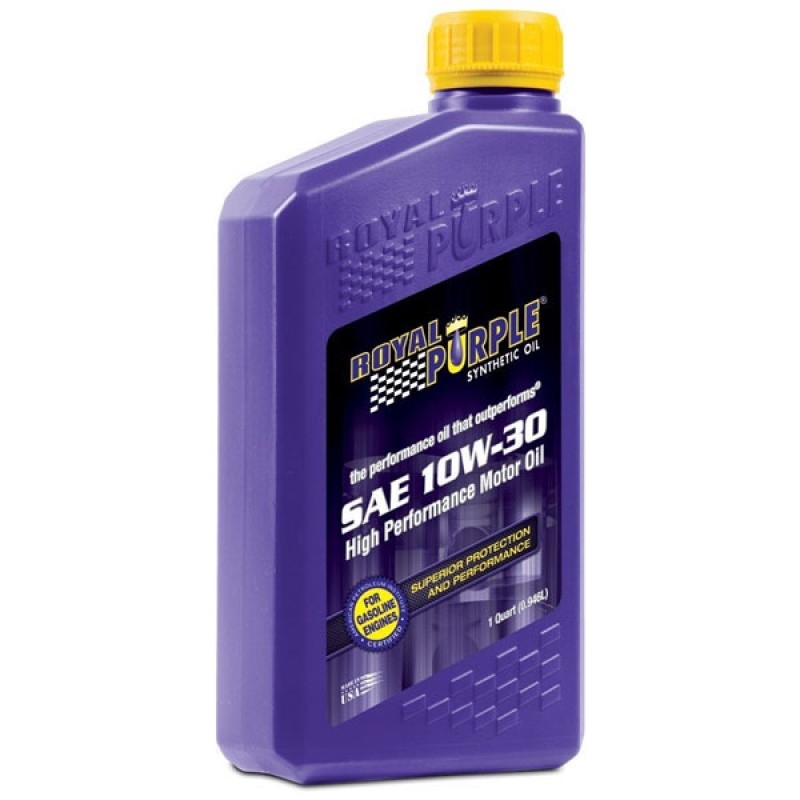 Royal Purple SAE 10W-30 Heavy Duty Synthetic Motor Oil, 1 Quart Bottle