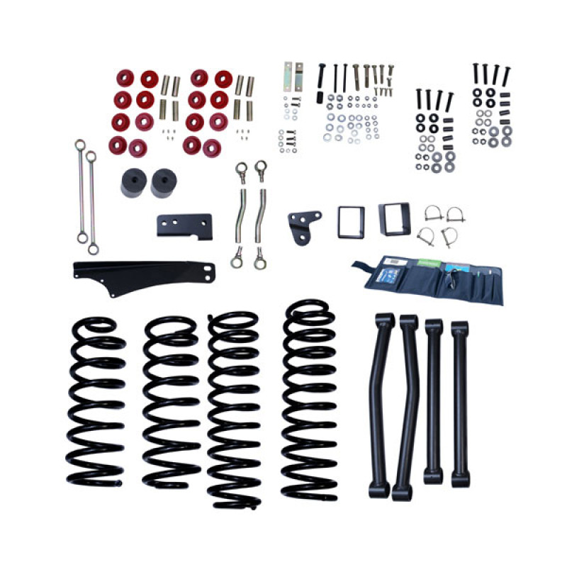 ORV by Rugged Ridge 4"-5" Coil Spring Lift Kit without Shocks