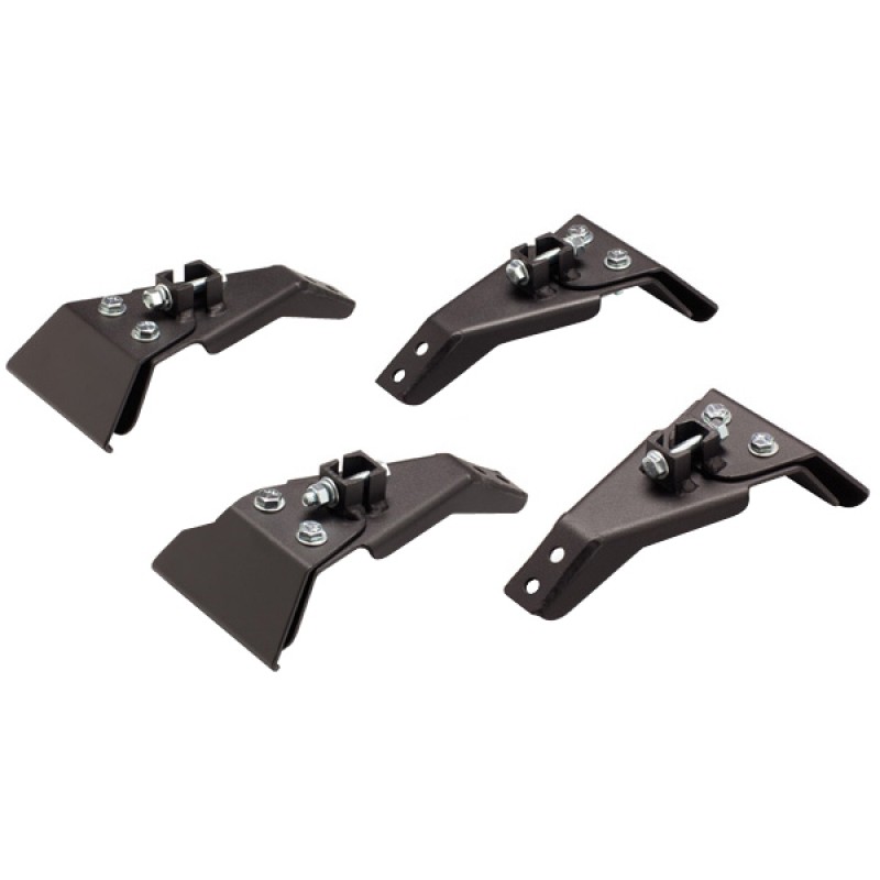 Warrior Gutter Mounts for Safari Roof Rack - Set of 4 Mounting Brackets |  Best Prices & Reviews at Morris 4x4