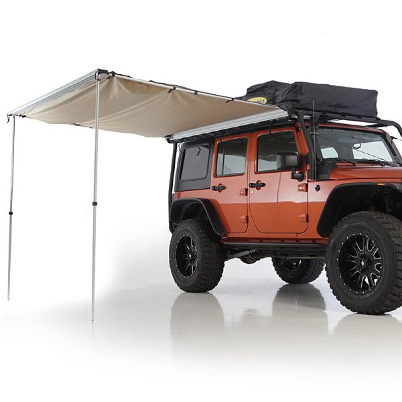 Smittybilt Overlander Tent Awning 8 2 X 6 2 Best Prices Reviews At Morris 4x4