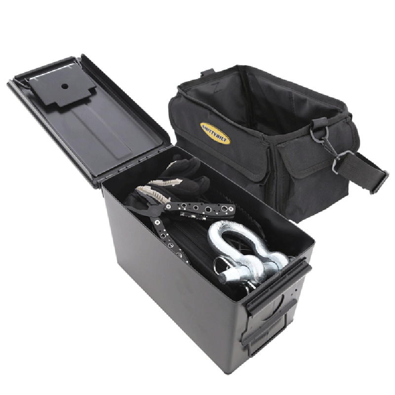 Smittybilt .50 Cal Ammo Can & Storage Bag - Black