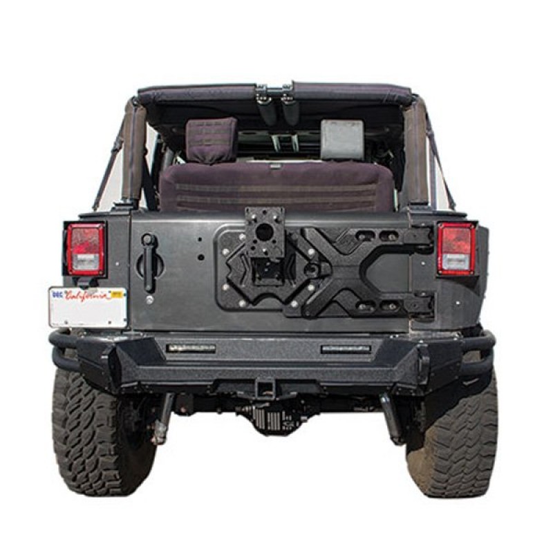 Smittybilt Pivot Heavy-Duty Oversize Tire Carrier | Best Prices & Reviews  at Morris 4x4