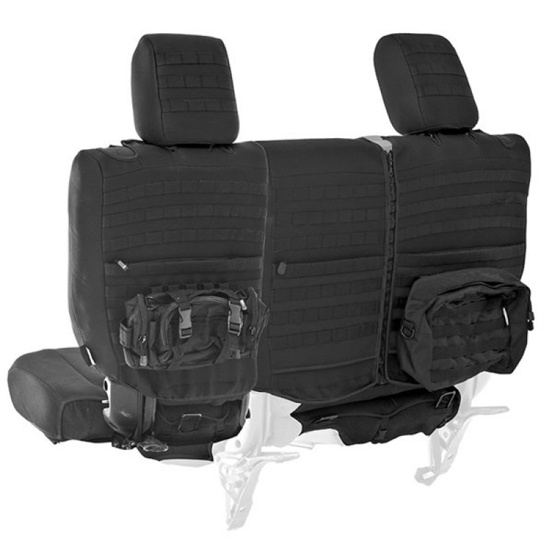 Smittybilt G.E.A.R. Rear Custom Fit Seat Cover - Black