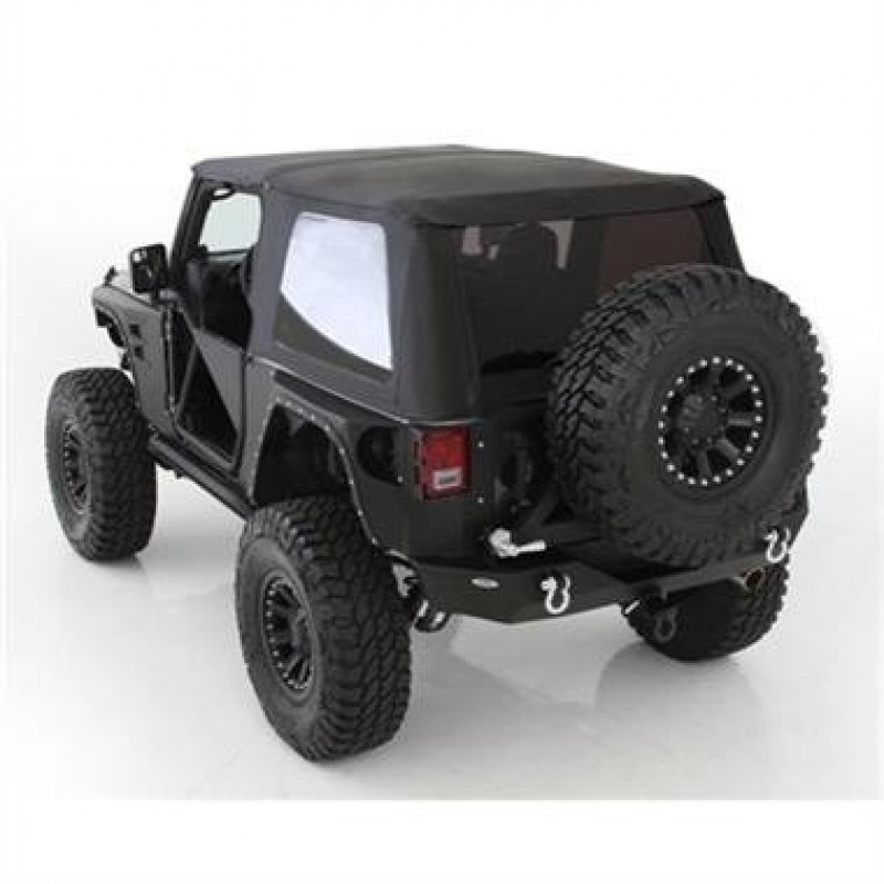 Smittybilt Bowless Combo Top Kit With Tinted Windows For Jk 2 Door Black Diamond Best Prices Reviews At Morris 4x4