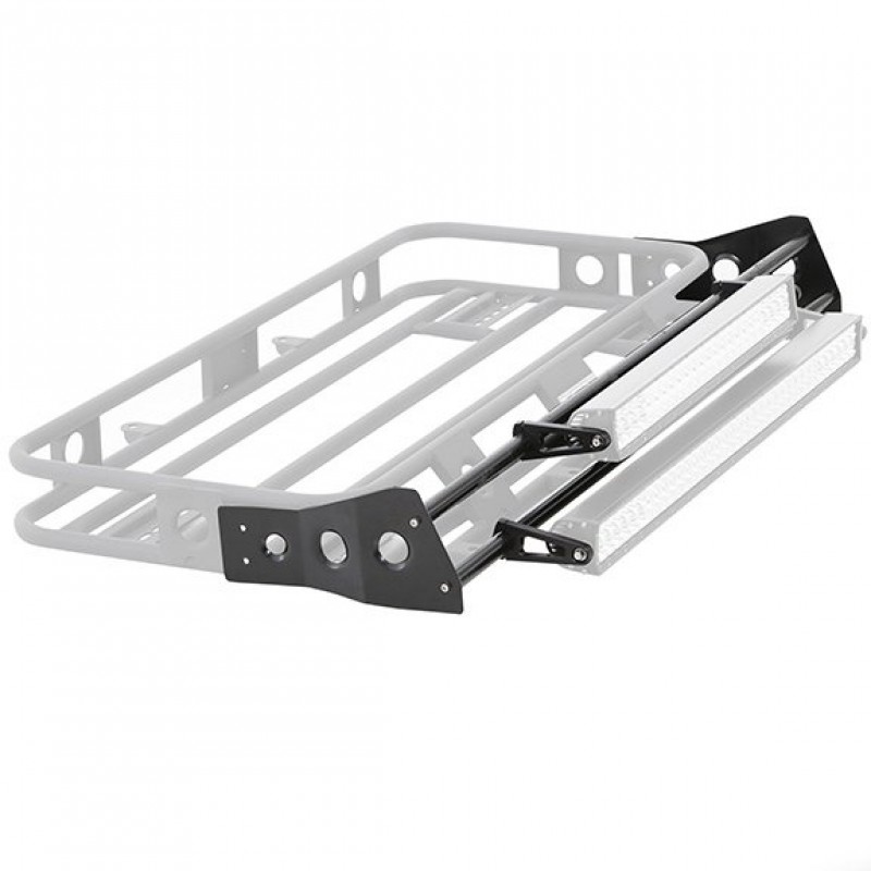 Smittybilt 4 Defender Rack Led Light Bar Mounting Kit Best Prices Reviews At Morris 4x4